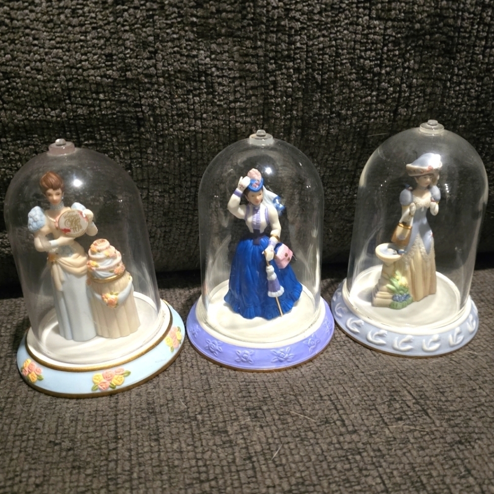 Avon | Vintage Collectibles Mrs P.F.E. Albee 1996, 1998, 2007 Lady Figurines